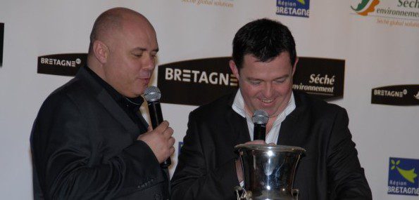 En janvier dernier, Emmanuel Hubert avait le plaisir de présenter son équipe et son nouveau sponsor - Photo Fabrice Lambert