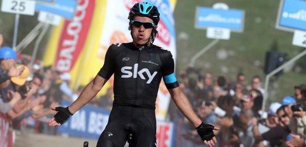 Sur des pentes difficiles, Rigoberto Uran a démontré qu'il était finalement l'homme fort de la Sky - Photo Giro d'Italia