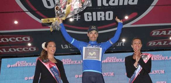 Le baroud fantastique du coureur de la Movistar a relevé le niveau d'une étape somnolente - Photo Gazzeta