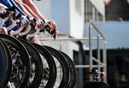 L'équipe Groupama-FDJ lors de la présentation des équipes sur Paris-Nice 2020. Photo : A.S.O. / F.Boukla