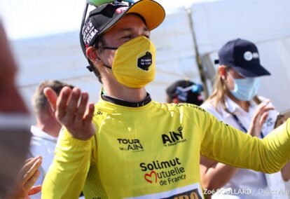 Primoz Roglic, l'homme du mois de juillet, sera-t-il en jaune à Paris ? Photo : Direct Vélo
