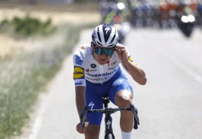 Remco Evenepoel (DQT) a été offensif sur le Tour de Burgos, et dès la première étape. Photo : Getty Images