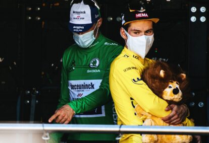 Primoz Roglic est favori, mais tiendra-t-il ce week-end ? Photo : Gruber Images