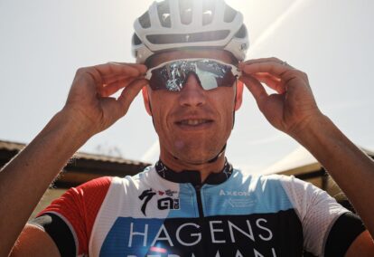 Axel Merckx à la tête de l'équipe Axeon Hagens Berman depuis 2009. Photo : Davey Wilson